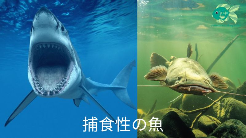 捕食性の魚